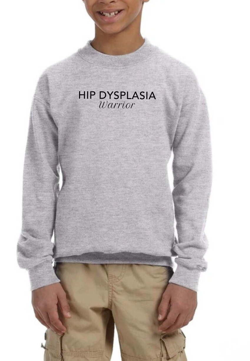 Hip Dysplasia Warrior Crew Neck