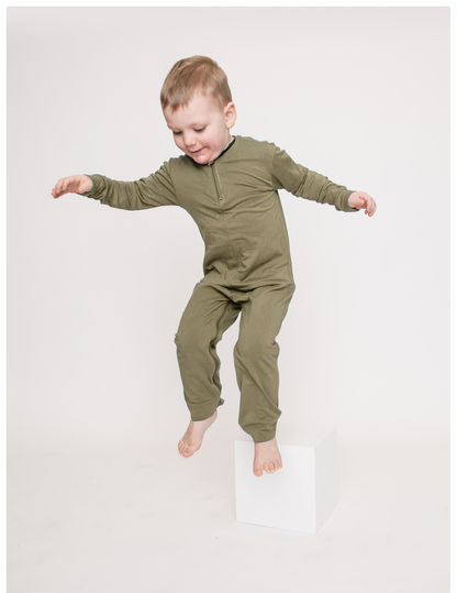 Adaptive Baby Romper – Clubfoot & Hip Dysplasia Friendly